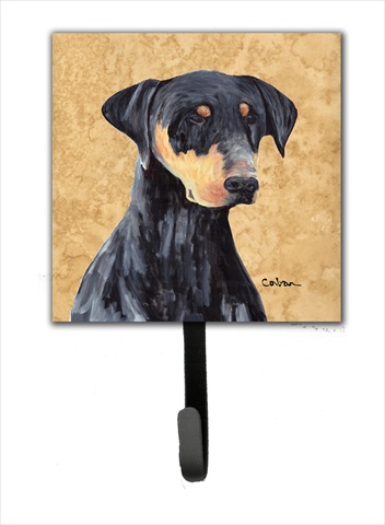 Doberman Leash Holder Or Key Hook