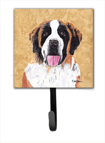 Saint Bernard Leash Holder Or Key Hook
