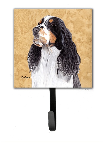 Springer Spaniel Leash Holder Or Key Hook