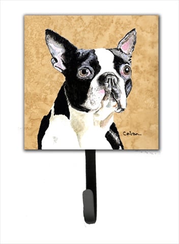 Boston Terrier Leash Holder Or Key Hook