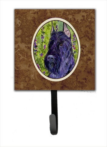Scottish Terrier Leash Holder Or Key Hook