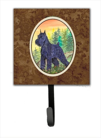 SS1051SH4 Schnauzer Leash Holder Or Key Hook