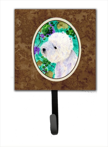 Westie Leash Holder Or Key Hook