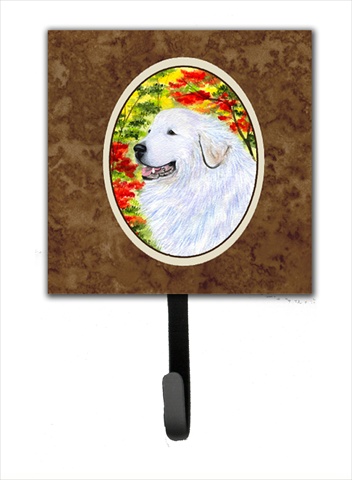 Great Pyrenees Leash Holder Or Key Hook