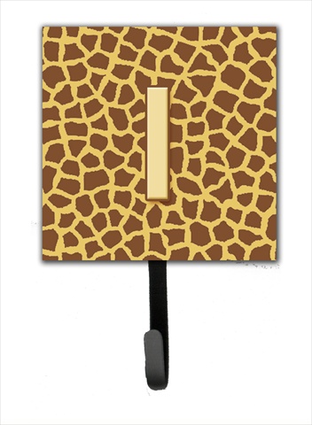 Picture of Carolines Treasures CJ1025-ISH4 Letter I Initial Monogram - Giraffe Leash Holder Or Key Hook