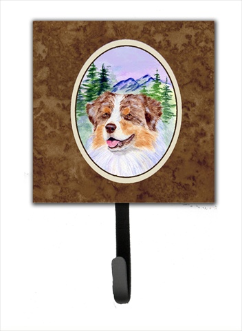 Australian Shepherd Leash Holder Or Key Hook