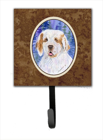 Clumber Spaniel Leash Holder Or Key Hook