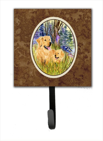 Golden Retriever Leash Holder Or Key Hook