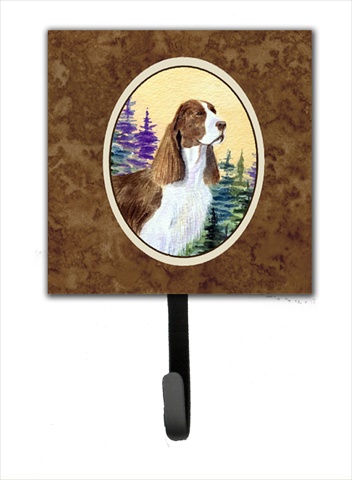 Springer Spaniel Leash Holder Or Key Hook