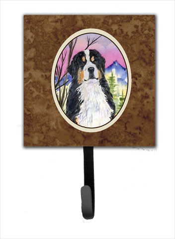 Bernese Mountain Dog Leash Holder Or Key Hook