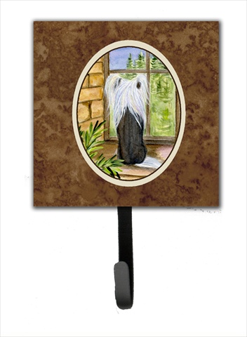 Chinese Crested Leash Holder Or Key Hook