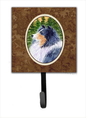 Sheltie Leash Holder Or Key Hook