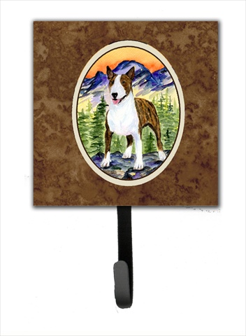 Bull Terrier Leash Holder Or Key Hook