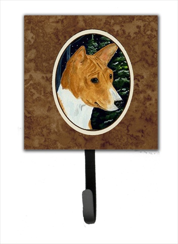Basenji Leash Holder Or Key Hook