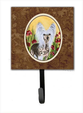 Chinese Crested Leash Holder Or Key Hook