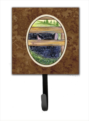 Scottish Terrier Leash Holder Or Key Hook