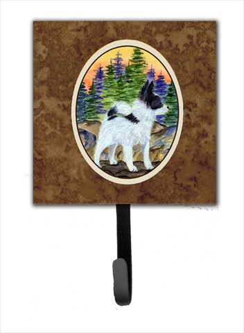 Papillon Leash Holder Or Key Hook