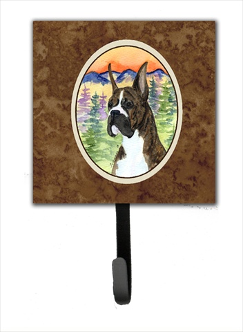 Boxer Leash Holder Or Key Hook