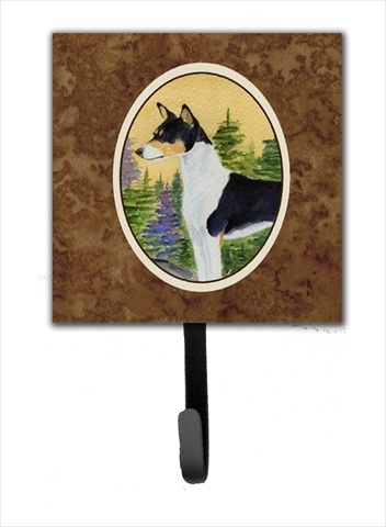 Basenji Leash Holder Or Key Hook
