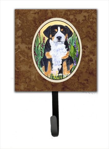 Greater Swiss Mountain Dog Leash Holder Or Key Hook