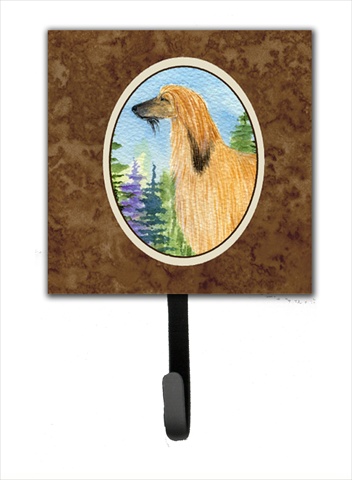Afghan Hound Leash Holder Or Key Hook