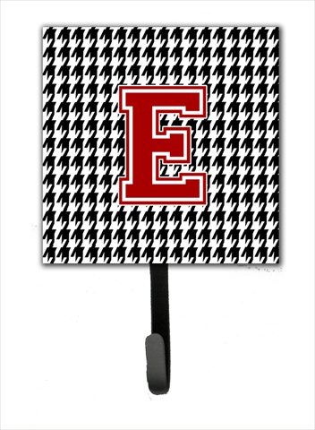 CJ1021-ESH4 Monogram - Initial E Houndstooth Leash Holder Or Key Hook