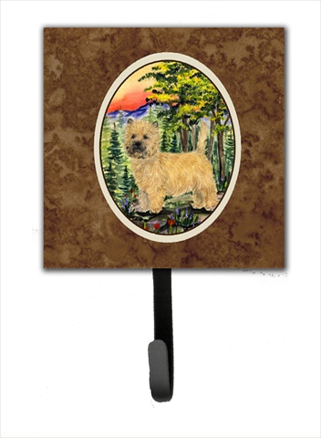 Cairn Terrier Leash Holder Or Key Hook