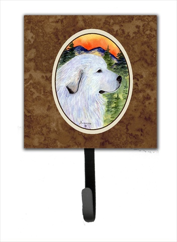 Great Pyrenees Leash Holder Or Key Hook