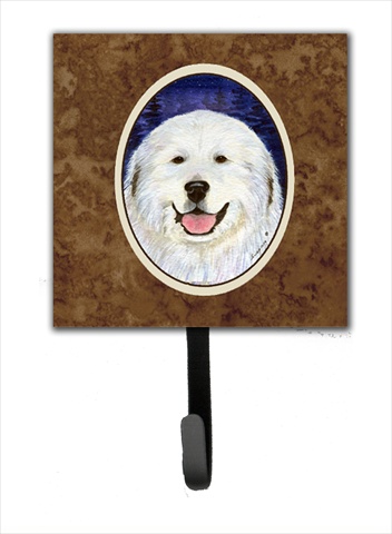 Great Pyrenees Leash Holder Or Key Hook