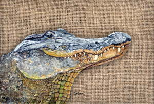 Alligator Fabric Placemat