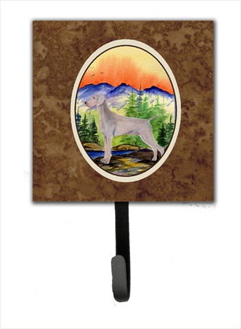 Weimaraner Leash Holder Or Key Hook