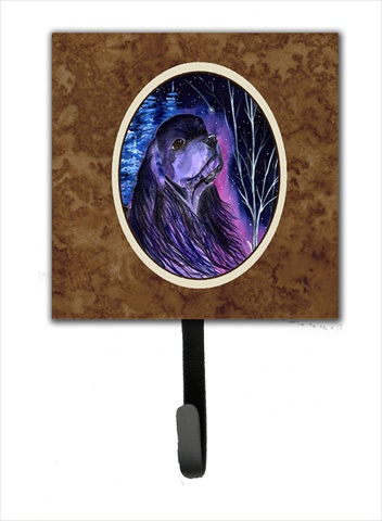 Starry Night Cocker Spaniel Leash Holder Or Key Hook