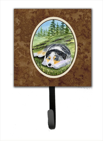 Australian Shepherd Leash Holder Or Key Hook