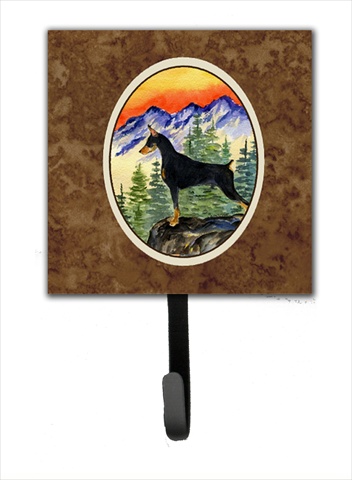 Doberman Leash Holder Or Key Hook
