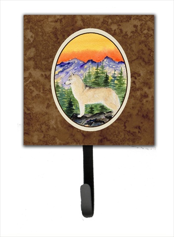 Siberian Husky Leash Holder Or Key Hook