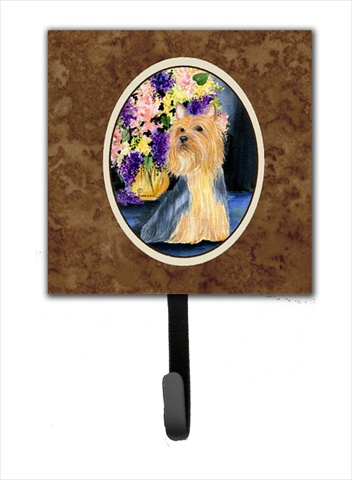 Silky Terrier Leash Holder Or Key Hook