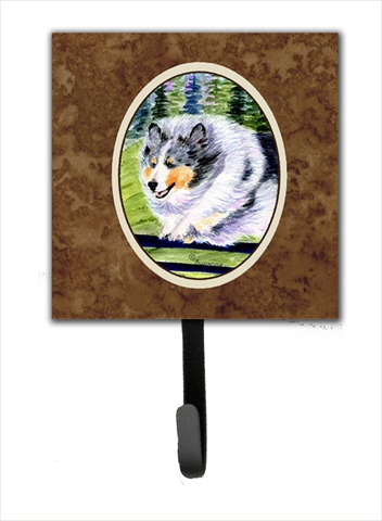 Sheltie Leash Holder Or Key Hook
