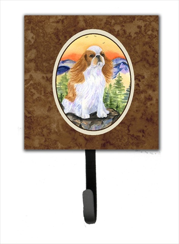 English Toy Spaniel Leash Holder Or Key Hook