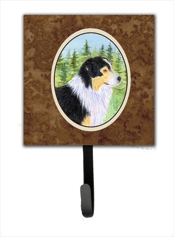 Australian Shepherd Leash Holder Or Key Hook