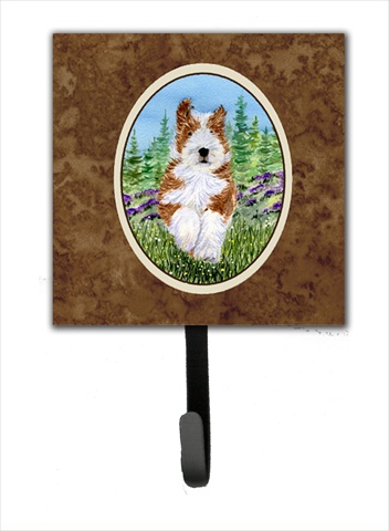 Bearded Collie Leash Holder Or Key Hook