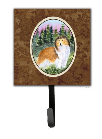 Sheltie Leash Holder Or Key Hook