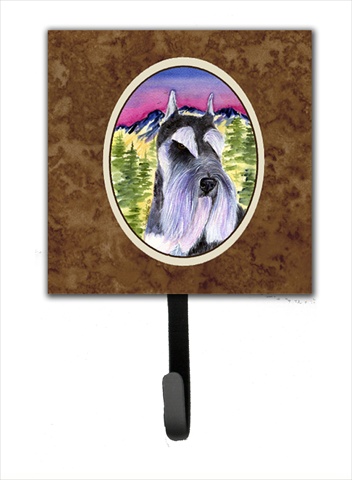 Schnauzer Leash Holder Or Key Hook