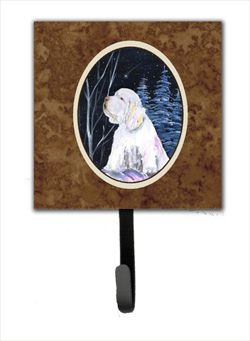 Clumber Spaniel Leash Holder Or Key Hook
