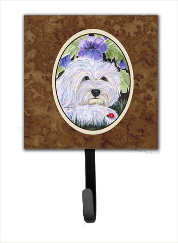 Coton De Tulear Leash Holder Or Key Hook