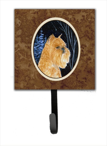 Starry Night Brussels Griffon Leash Holder Or Key Hook