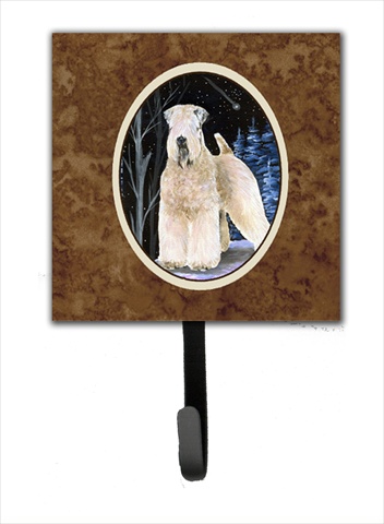 Starry Night Wheaten Terrier Soft Coated Leash Holder Or Key Hook
