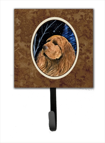Starry Night Sussex Spaniel Leash Holder Or Key Hook