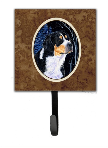 Starry Night Bernese Mountain Dog Leash Holder Or Key Hook