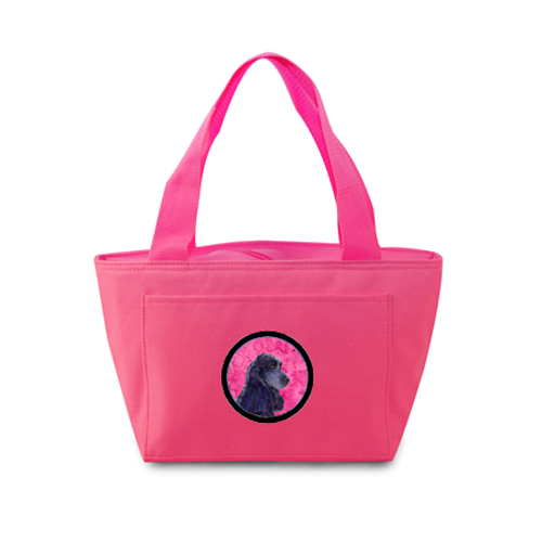 Picture of Carolines Treasures SS4747-PK-8808 Pink Cocker Spaniel Zippered Insulated School Washable And Stylish Lunch Bag Cooler