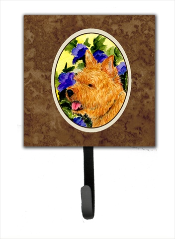 Norwich Terrier Leash Holder Or Key Hook